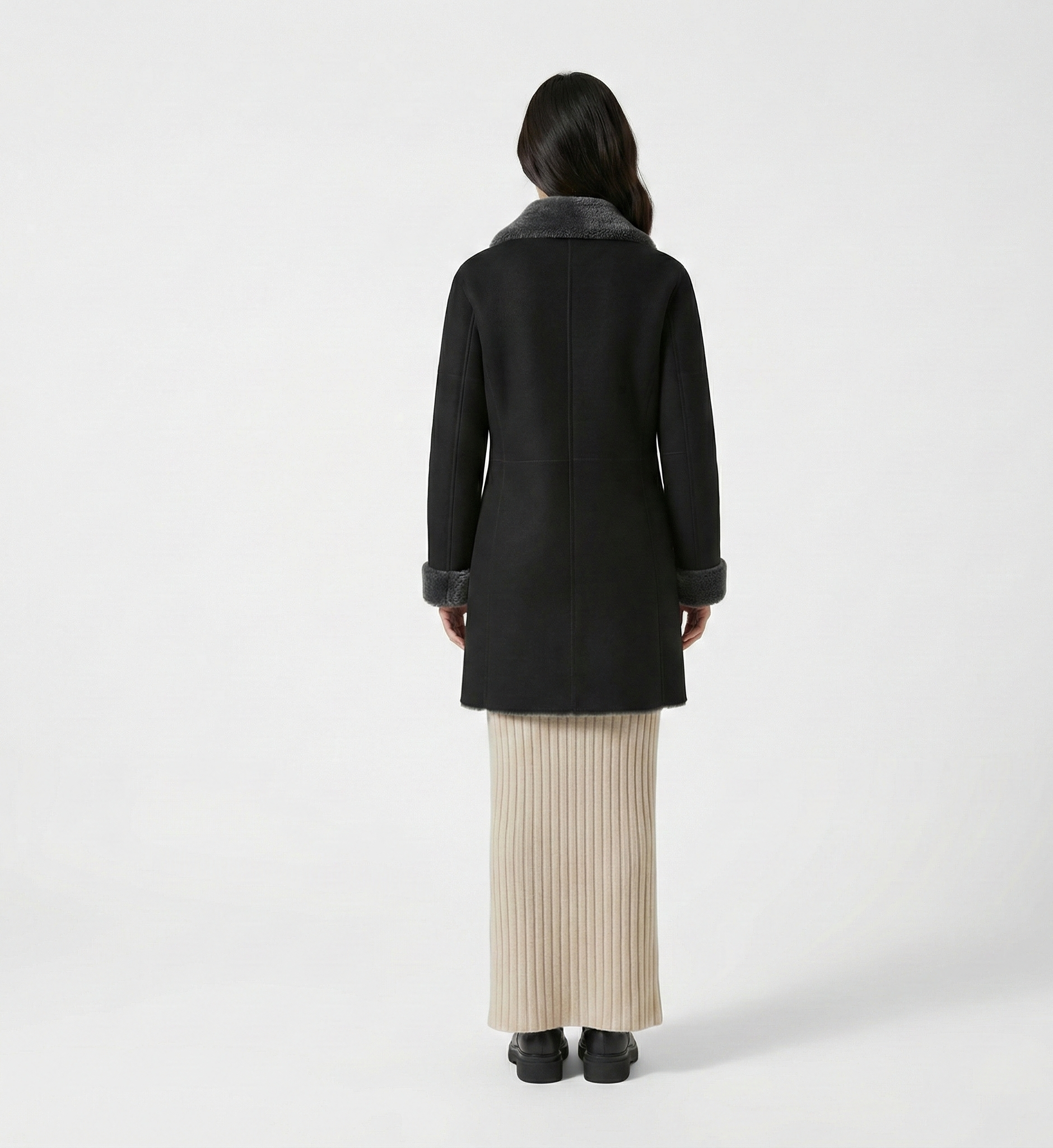 Women’s Warm Fur Collar Winter Coat