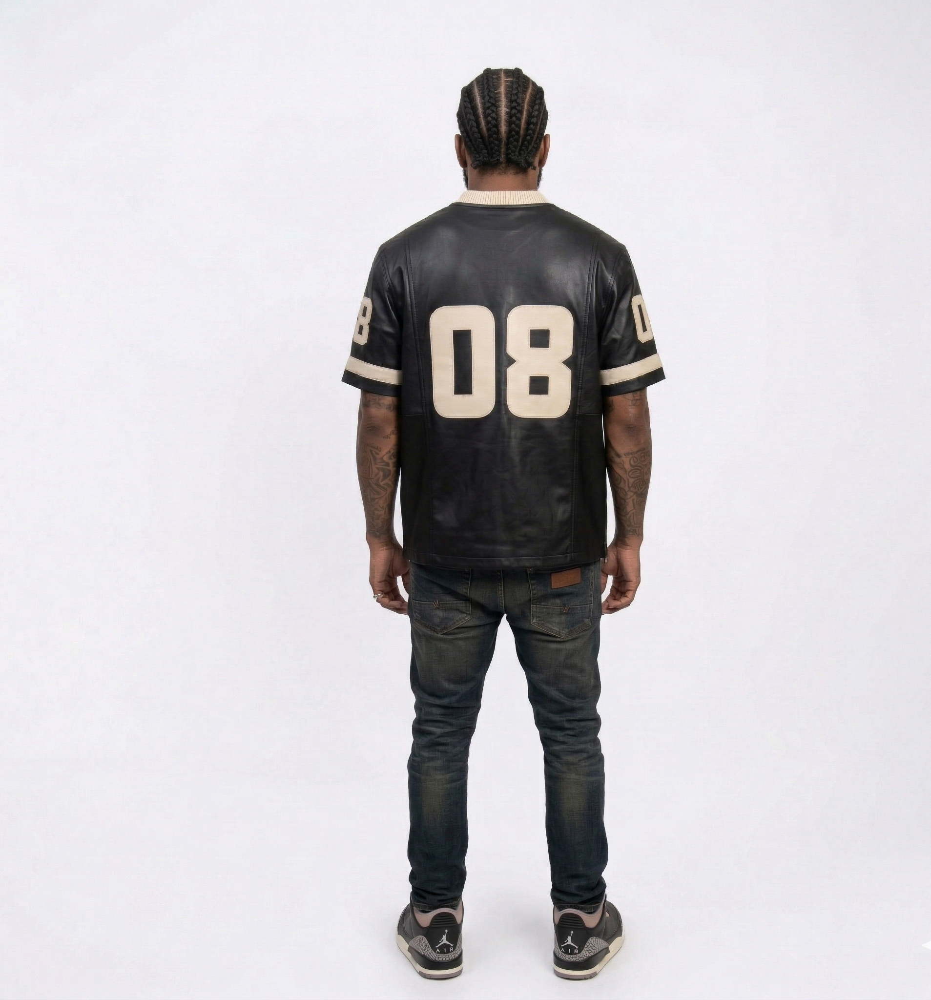 Men’s Black Sports Jersey Shirt – Urban Streetwear Tee