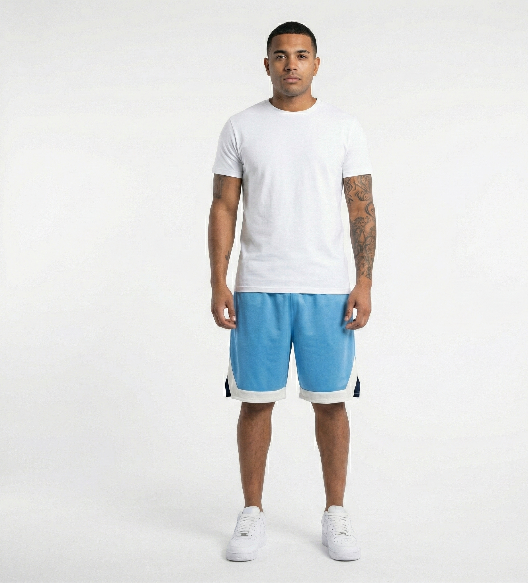 Men’s Lightweight Athletic Basketball Shorts – Blue